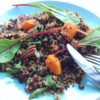 Quinoa met linzen geroosterde pompoen en koekkruiden 